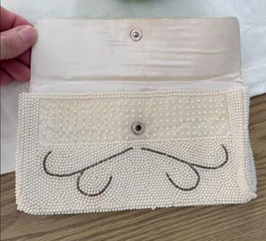 Vintage beaded clutch thumbnail 2