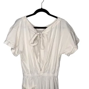 Free‎ People Free-est Jumpsuit Womens Small White Excellent Open Back Tie Detail thumbnail 7