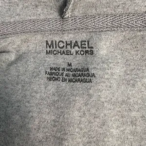 MICHAEL Michael Kors Gray Velour Hooded Sweatshirt Size Medium thumbnail 6