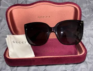 Gucci Dark Brown Sunglasses  thumbnail 1