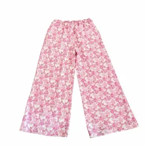 Honeydew Coastal Cozy Pajama Pants Tie Pink Lady Paisley SZ M #2617 thumbnail 6