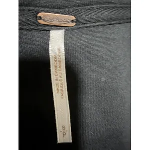 Free People Ruby Jacket Washed‎ Black Oversized Women's Size Small thumbnail 11