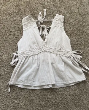 1. State V-Neck Tie Dress Shirt thumbnail 1