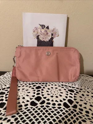 lululemon athletica Dusty Rose Wristlet Clutch thumbnail 1