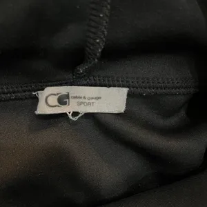 Cable & Gauge Sport Black 1/4 Zip Women’s Hoodie Size Large Athletic Workout thumbnail 6