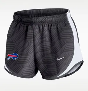 NWT Buffalo Bills Tempo Women's Nike Dri-FIT NFL Shorts Sz M thumbnail 1