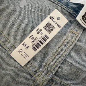 Madewell The Darted Barrel-Leg Jean Light Wash‎ Denim Size 33 NEW thumbnail 8