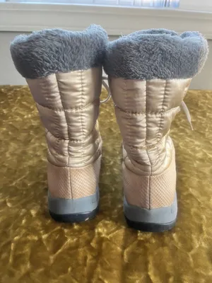Lands` End Women`S Boots 8b Gray Golden thumbnail 4