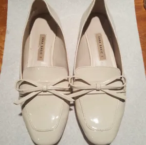 ZARA Loafers…Size: 38/8…Color: Cream/Beige thumbnail 1