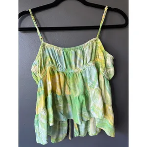 American Eagle Tie-Dye Spaghetti Strap Camisole Size Medium thumbnail 6
