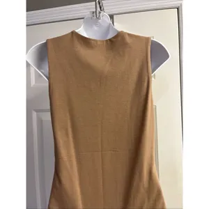 Nuuds Crewneck Sleeveless Heather Mocha/coffee Thong Bodysuit Snaps Medium NWOT thumbnail 8