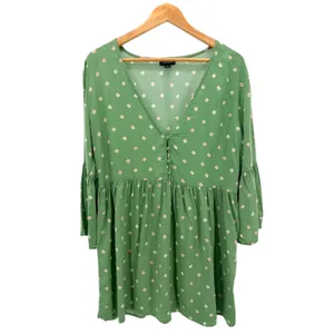 Summersalt Easy Breezy Eco Voile Mini Dress Swim Cover Up in‎ Diamond Dot Sz S thumbnail 2