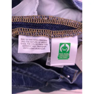 J.Crew 96 Flare Jeans Womens 24 Blue New High Rise Patch Pocket RE-96-IDG‎ thumbnail 5