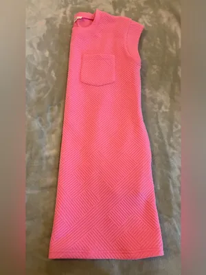 Women’s entro Brand Boutique Pink Textured Pocket Dress Size Small thumbnail 9