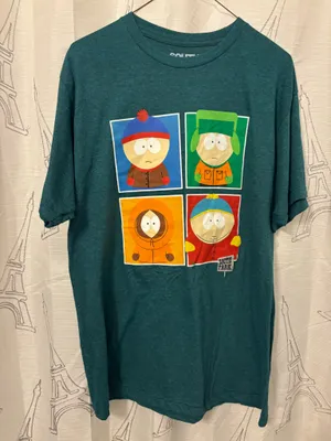 Graphic tee Green Size L thumbnail 4
