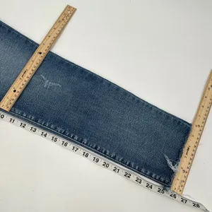 Pistola Jeans Women 27 Blue Cotton Blend Stretch Denim High Rise Cropped Raw Hem thumbnail 12