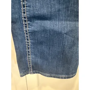 Wrangler Women's Bootcut Jeans Medium casual western Wash Denim Size 3/4 x 34 thumbnail 5