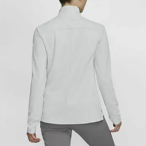 Nike Women's Grey and White Jacket thumbnail 2