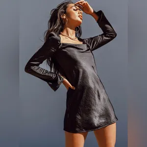 Princess Polly Star Power Mini Dress in Black Size 2 New with tag thumbnail 2