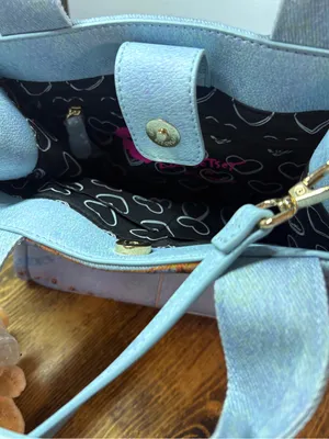 Luv Betsy Johnson faux Jean purse thumbnail 7