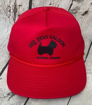 Vintage Red Dog Saloon Snapback Trucker Hat thumbnail 1