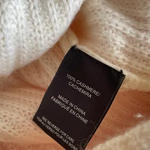 W. Cashmere Mock Neck Sweater 100% Cashmere Size Small thumbnail 5