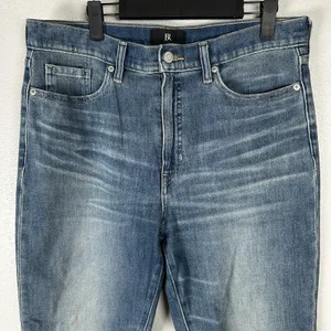 Banana Republic Womens Size 31 Blue Medium Wash High-Rise Slim‎ Denim Jeans thumbnail 2