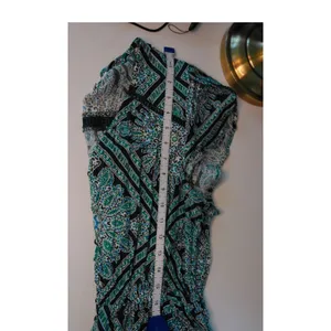 Apricot Womens Green Black Paisley‎ Diamond Crochet Button Maxi Dress US 10 NEW thumbnail 10