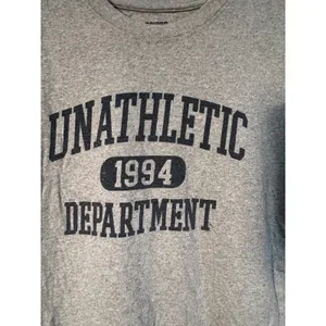 Brisco Women's Size Small T-Shirt Short Sleeve Heather Gray Unathletic Dept 1994 thumbnail 4