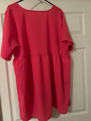 Zenana Fuschia Relaxed Fit Babydoll style thumbnail 2