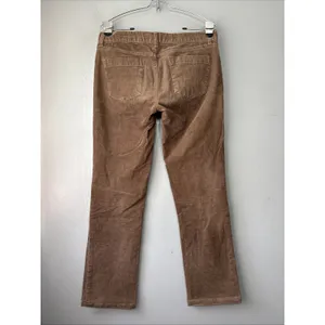 J Crew Matchstick Corduroy Pants Womens Size 29 S Short Brown Low Rise Straight thumbnail 3