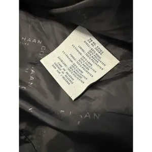 Cole Haan Signature Black Wool Blend Wing‎ Collar Hidden Button Coat Womens 12 thumbnail 6