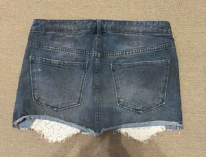 Free People Jean Skirt thumbnail 2