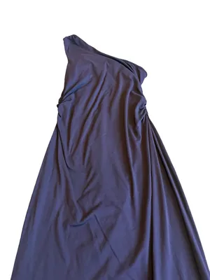 Victoria's Secret Bra Tops One-Shoulder Purple Dress Stretchy Built-In Bra Large thumbnail 4