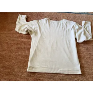 Victoria’s Secret PINK Women’s Cream Logo Sweatshirt Medium thumbnail 5