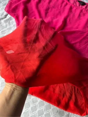 Guess Ombre Pink to Red Short Sleeve Top thumbnail 7