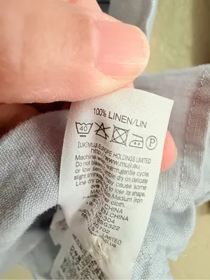 WOMEN'S jean button down shirt medium Blue thumbnail 5
