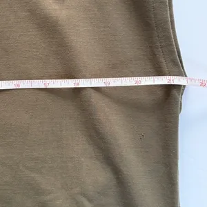 Women's Olive Green Blouse Size L Boat Neck Cap Sleeve Button Shoulder Relaxed thumbnail 7