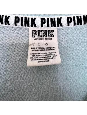 Victoria's Secret PINK Women's Y2K Boyfriend Sweater in Mint Green Size L thumbnail 4