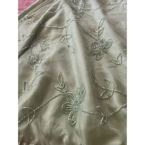 Handmade Women’s Beautiful Top Embroidered With Beads XS thumbnail 2