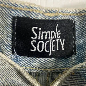 Simple Society Women's Light Blue Straight Leg Jeans thumbnail 2
