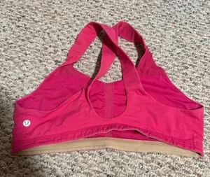 Lululemon All Sport Bra III in Pink- Size 12 thumbnail 1