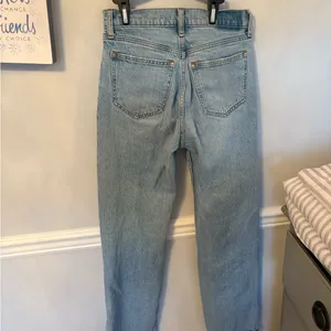 Abercrombie straight leg Light Blue Jeans thumbnail 4