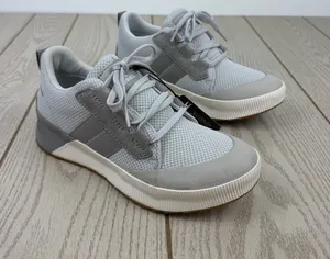 Sorel Women's Out N About III Waterproof Low-Top Sneaker US8 Moonstone Dove $110 thumbnail 1