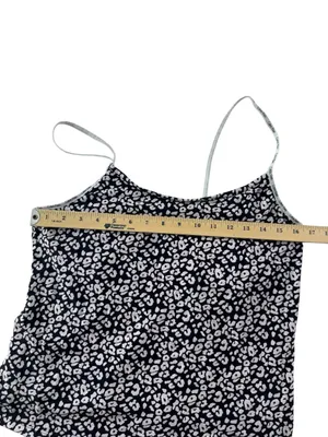 Calvin Klein Black & White Leopard Print Cami Short Pajama Set xl thumbnail 7