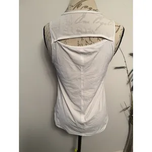 Lululemon Sculpt Tank White‎ Size 6 Flaw thumbnail 2