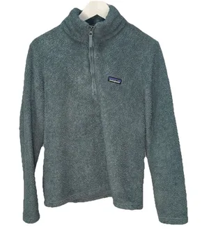 PATAGONIA Los gatos 1/4 zip/Abalone blue/womens L Shirt thumbnail 1