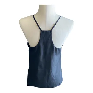 NWOT-J. CREW-BLACK CAMISOLE TOP-SIZE 6 Adjustable straps, brand new, never worn thumbnail 3