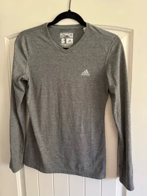 Adidas Ultimate Tee Gray Longsleeve thumbnail 2