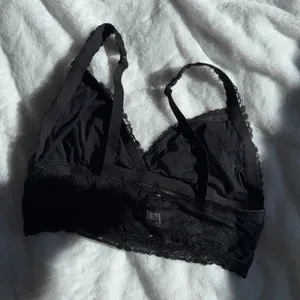No Boundaries Black Lace Bralette No Padding NWOT Size XL thumbnail 6